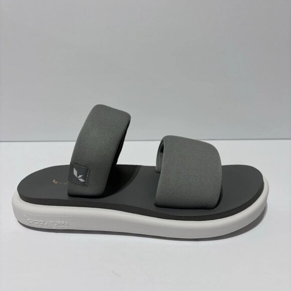 Koolaburra Women’s Alane Slide Sandals Gray, Size 8 M - Picture 1 of 6